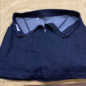 Loft jean skirt